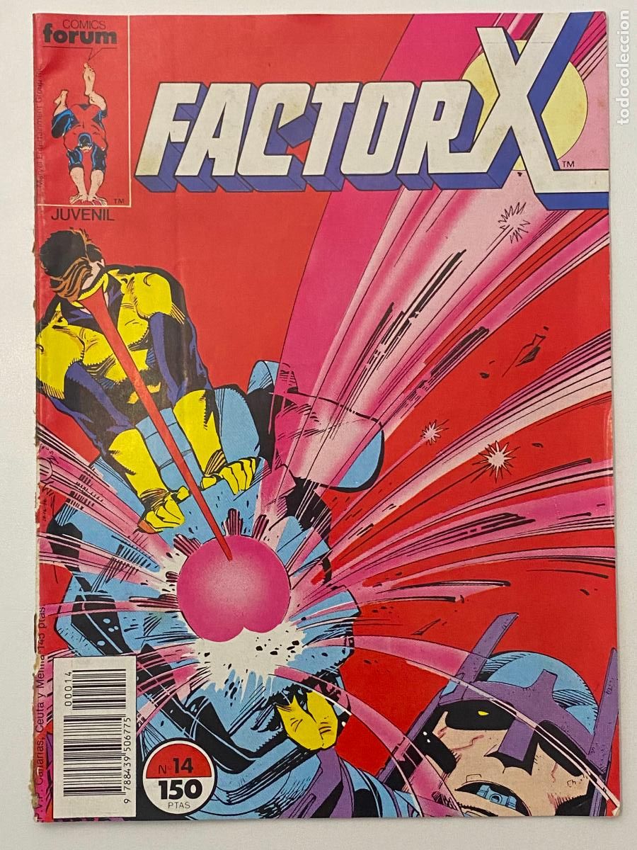 C&oacute;mics: Factor X, Volumen 1, n&ordm; 14. Forum, 1989. Vol I - Foto 1
