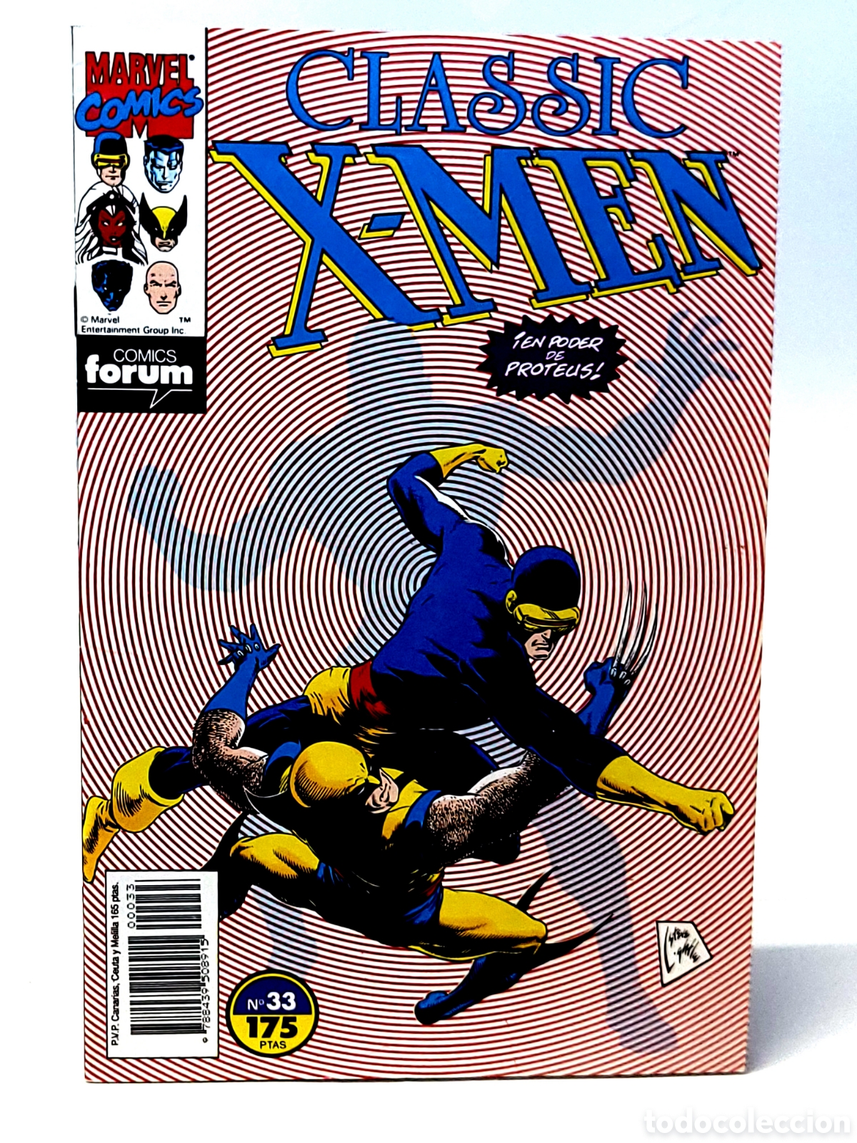 C&oacute;mics: DE KIOSCO CLASSIC X-MEN 33 FORUM COMICS GRAPA MARVEL - Foto 1