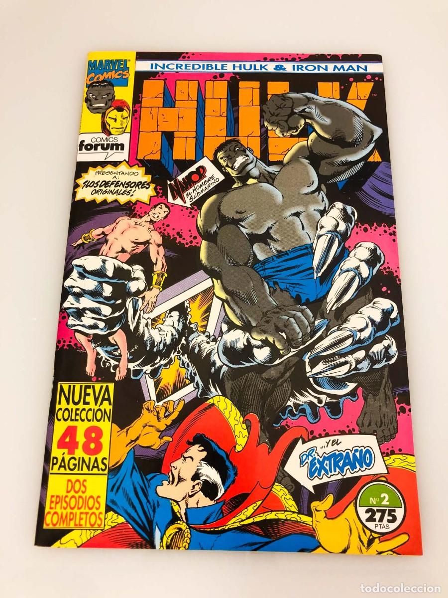 C&oacute;mics: The Incredible Hulk e Iron Man - N&uacute;meros 1 al 5 (1993) - Editorial Forum - Foto 10