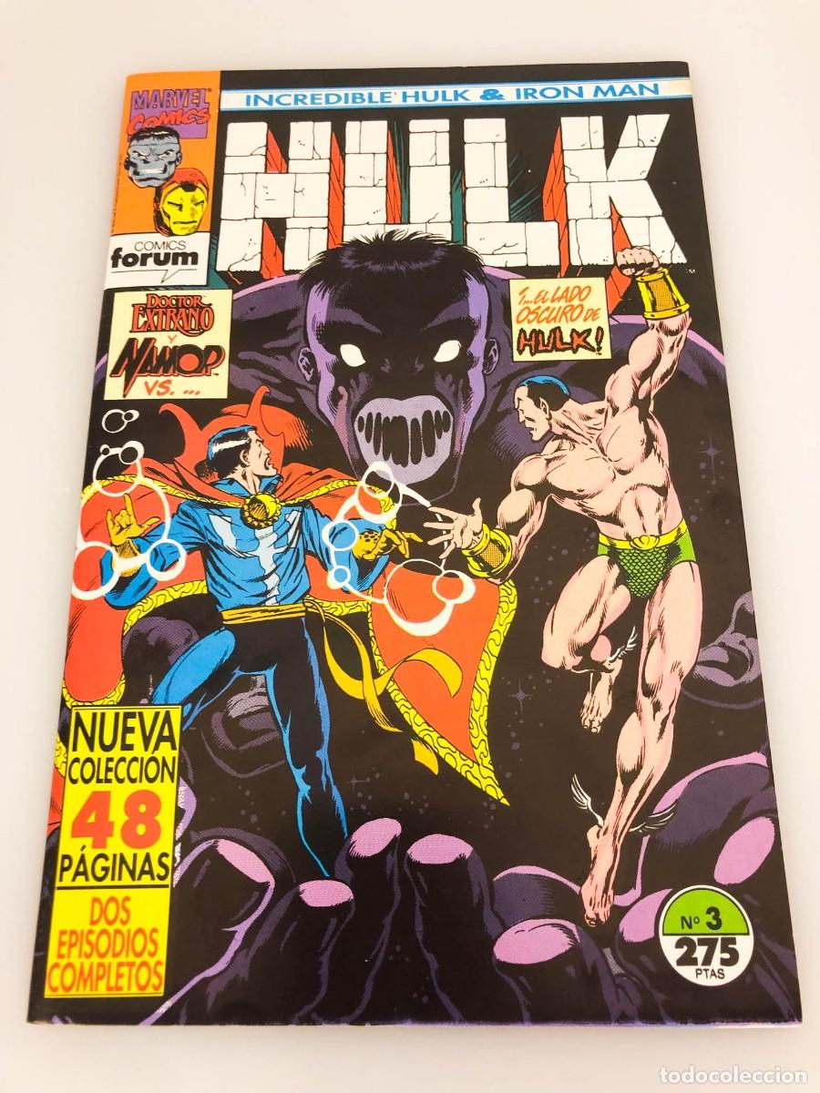 C&oacute;mics: The Incredible Hulk e Iron Man - N&uacute;meros 1 al 5 (1993) - Editorial Forum - Foto 14