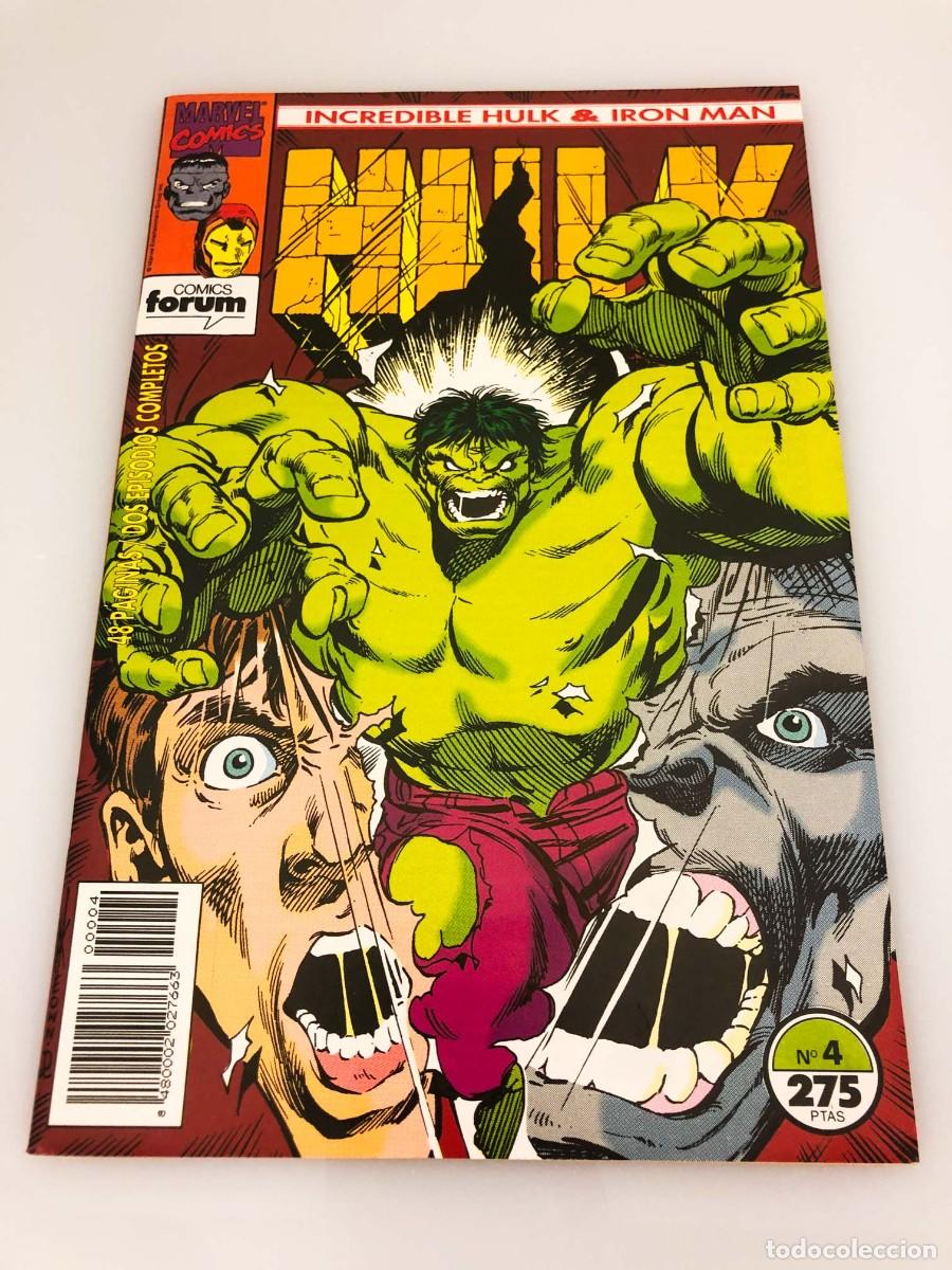 C&oacute;mics: The Incredible Hulk e Iron Man - N&uacute;meros 1 al 5 (1993) - Editorial Forum - Foto 19