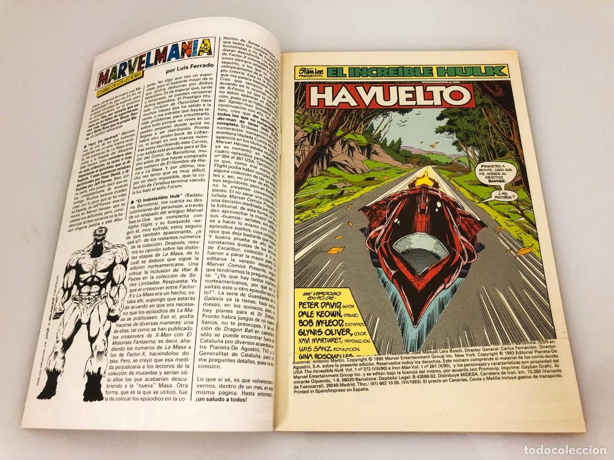 C&oacute;mics: The Incredible Hulk e Iron Man - N&uacute;meros 1 al 5 (1993) - Editorial Forum - Foto 21