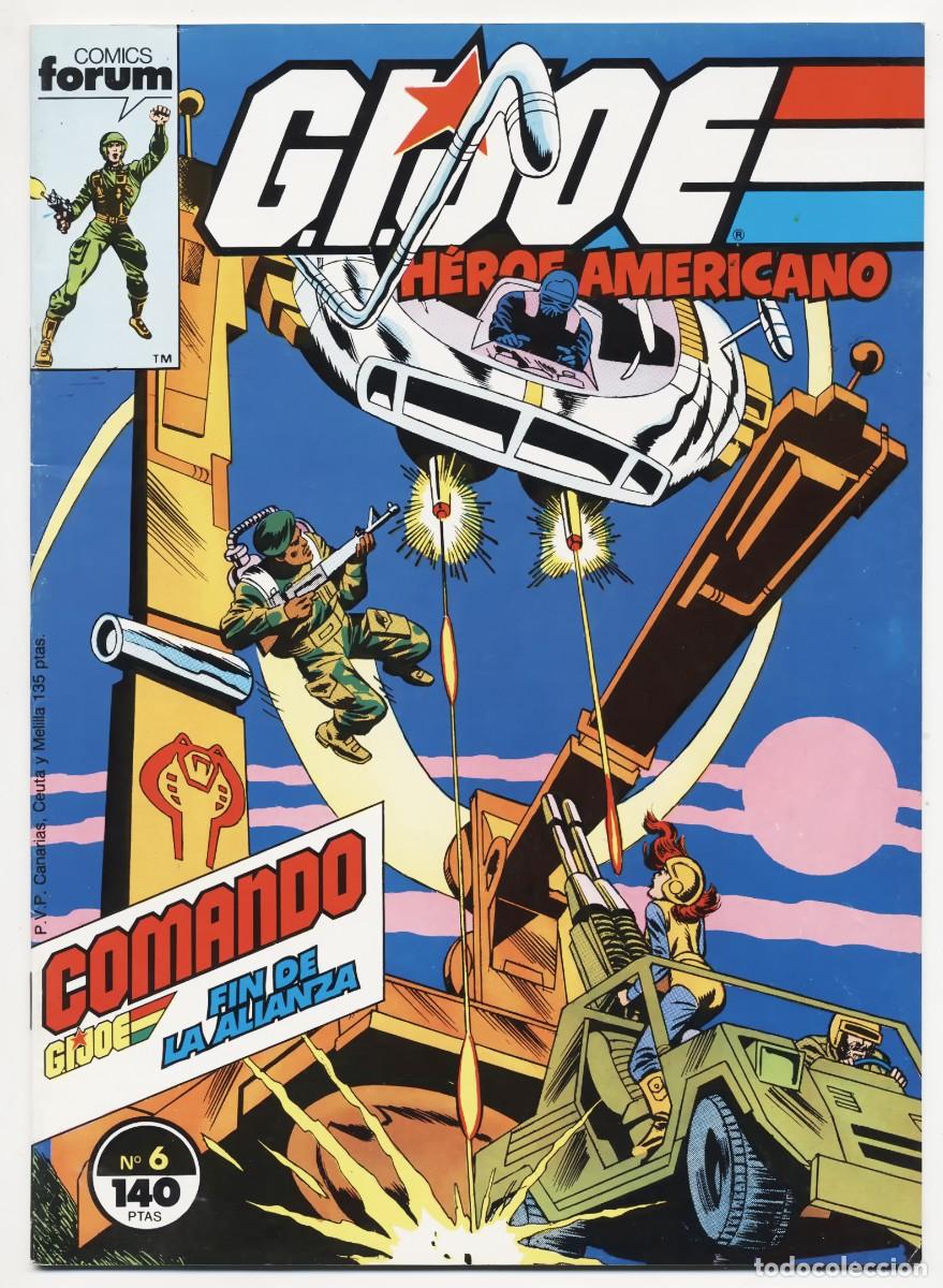 C&oacute;mics: COMIC COMANDO GIJOE N&ordm; 6 FORUM MARVEL COMICS 1987 EXCELENTE ESTADO - Foto 1