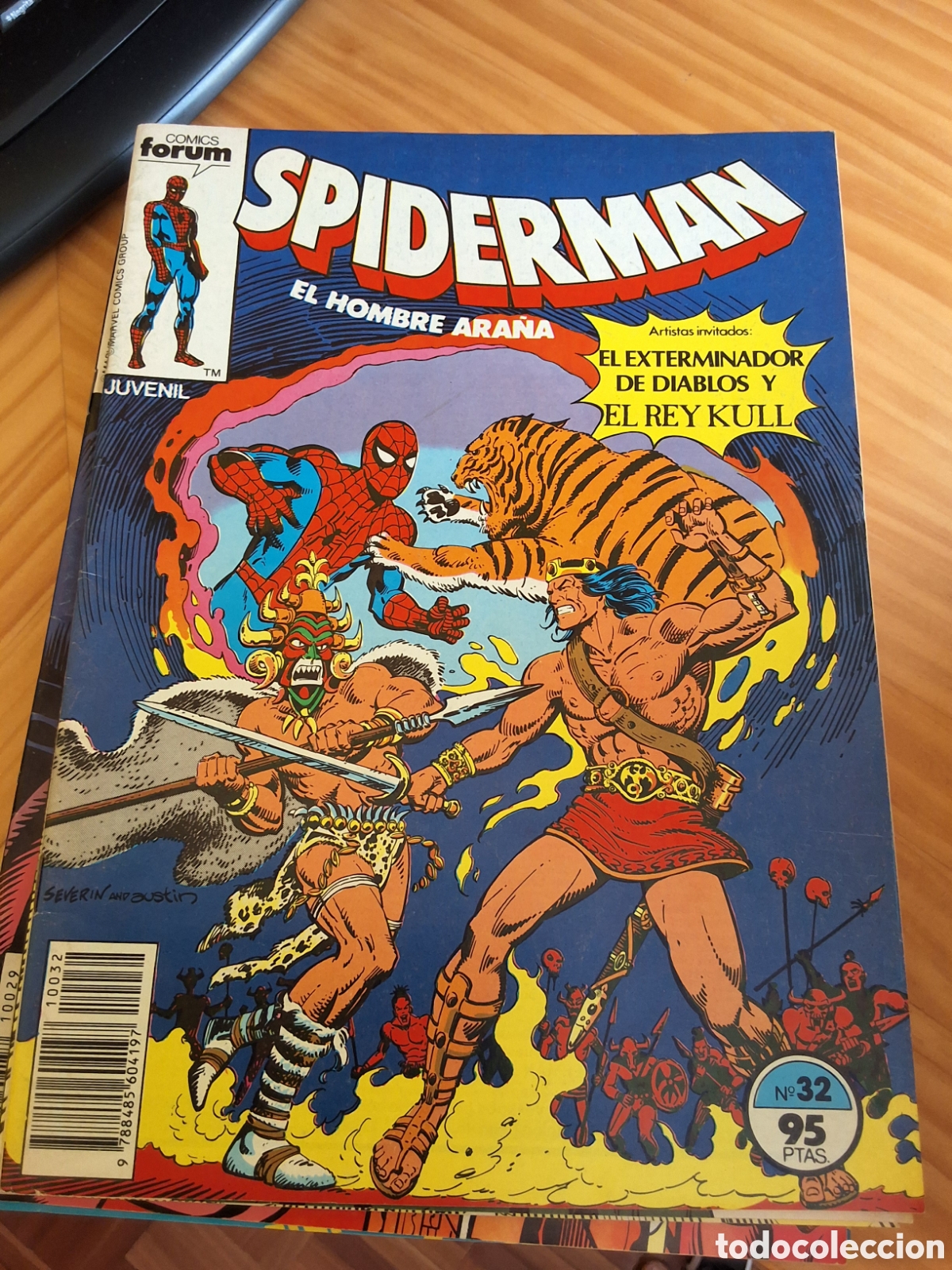 C&oacute;mics: Spiderman forum grapa numero 32 exterminador de diablos rey kull - Foto 1