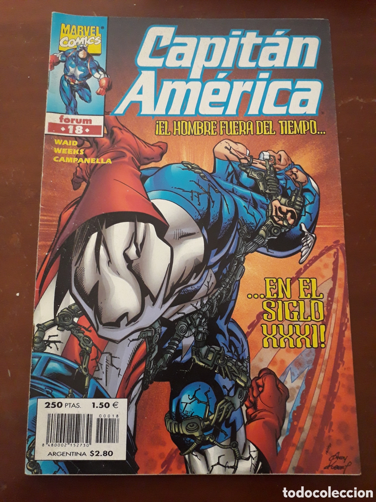 C&oacute;mics: CAPIT&Aacute;N AM&Eacute;RICA N&Uacute;MERO 18 - Foto 1