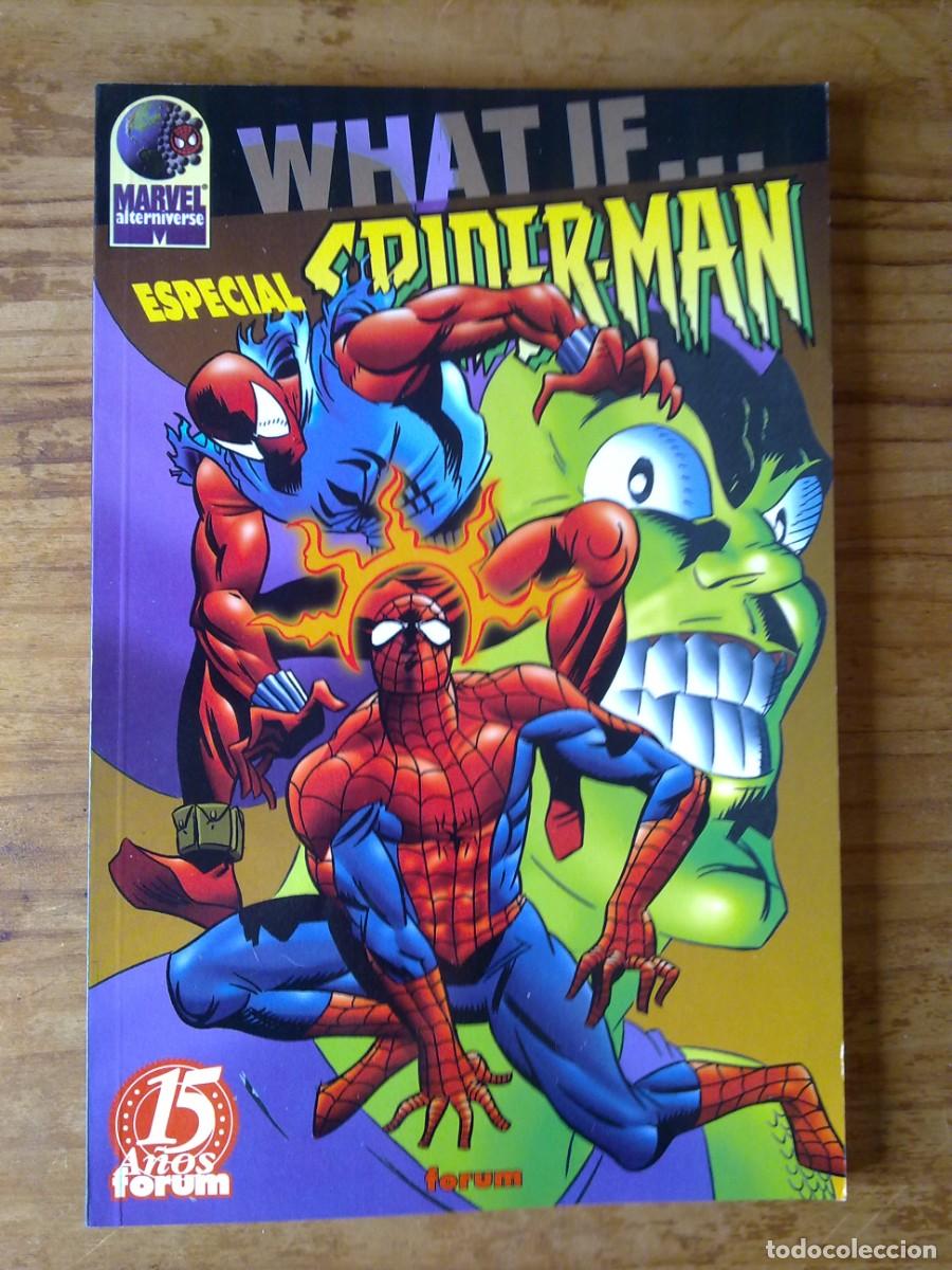 C&oacute;mics: WHAT IF ... ESPECIAL MARVEL EDGE y ESPECIAL SPIDERMAN - FORUM - 2 TOMOS