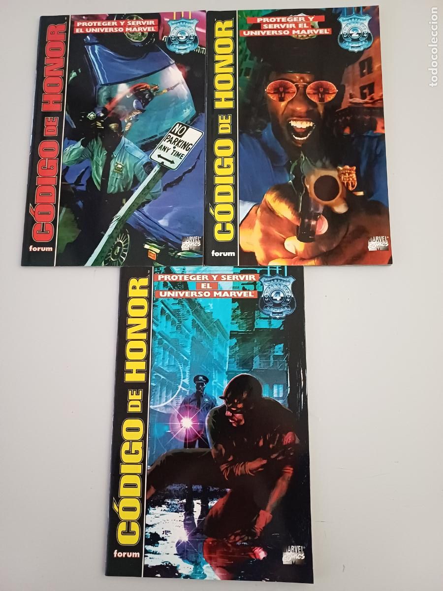 C&oacute;mics: C&Oacute;DIGO DE HONOR. N&Uacute;MEROS 2 A 4. MARVEL C&Oacute;MICS. POR PARKER Y DIXON. C&Oacute;MICS FORUM 1997 - Foto 1