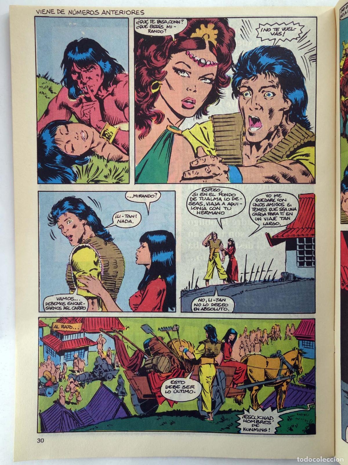 C&oacute;mics: CONAN REY 33. EL LEON DORMIDO. Forum, 1987 - Foto 4