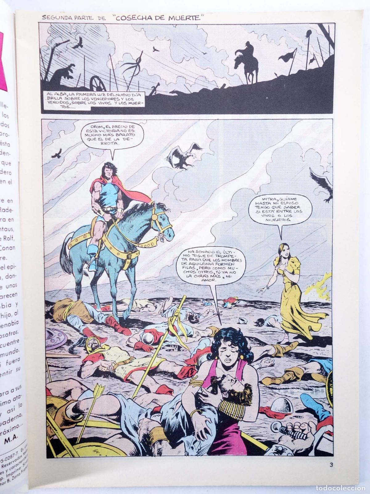 C&oacute;mics: CONAN REY 40. CONAN PASA AL ATAQUE. Forum, 1987 - Foto 3