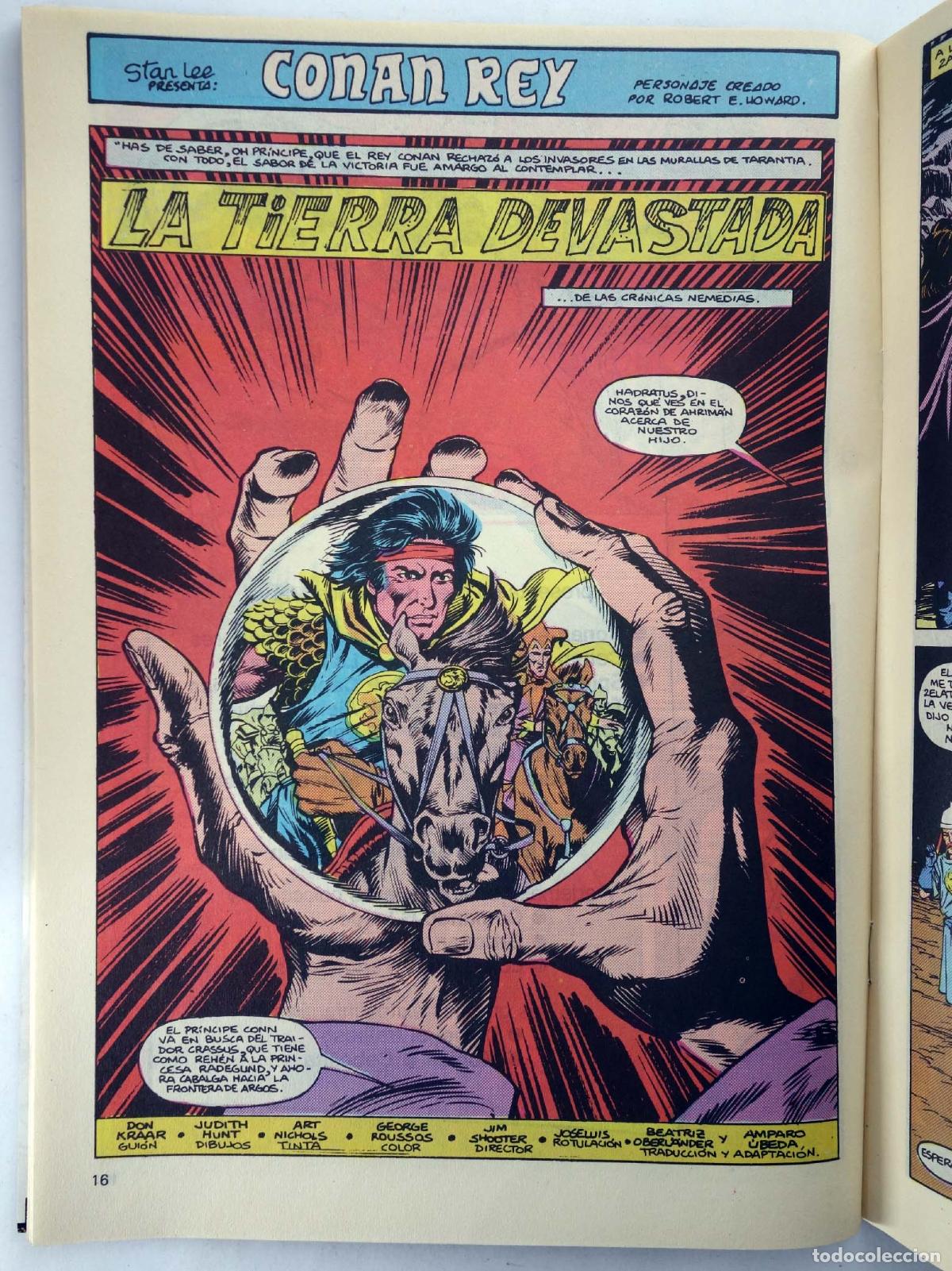 C&oacute;mics: CONAN REY 40. CONAN PASA AL ATAQUE. Forum, 1987 - Foto 4