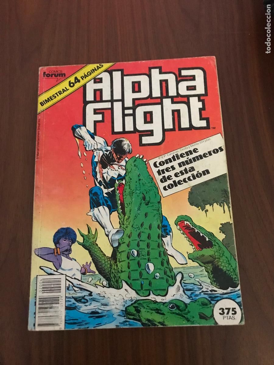 C&oacute;mics: ALPHA FLIGHT RETAPADO N&ordm; 36 A 38 , EDITORIAL FORUM - Foto 1