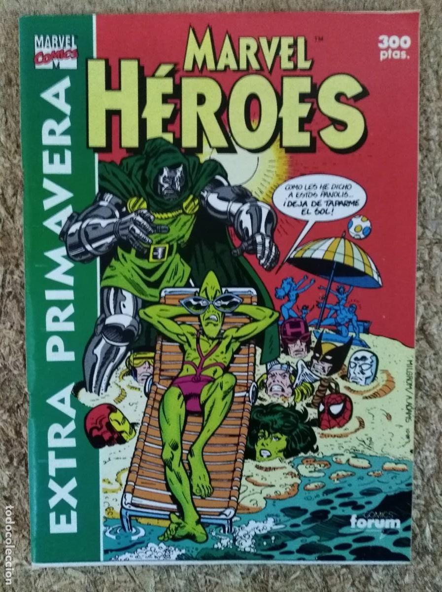 C&oacute;mics: Marvel Heroes.Extra Primavera 1991.Marvel.Forum - Foto 1