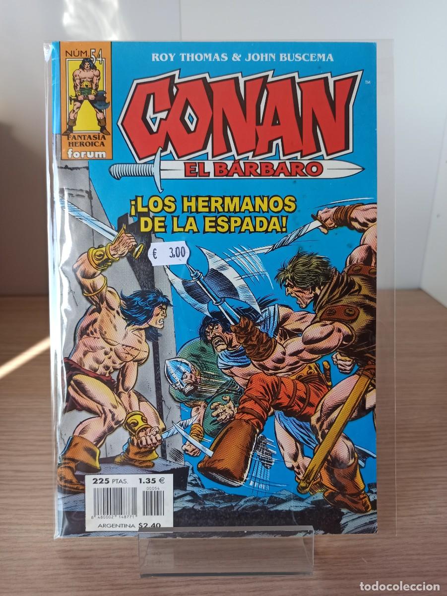 C&oacute;mics: CONAN EL BARBARO (Ed. Comics Forum) N&ordm; 54 - Foto 1