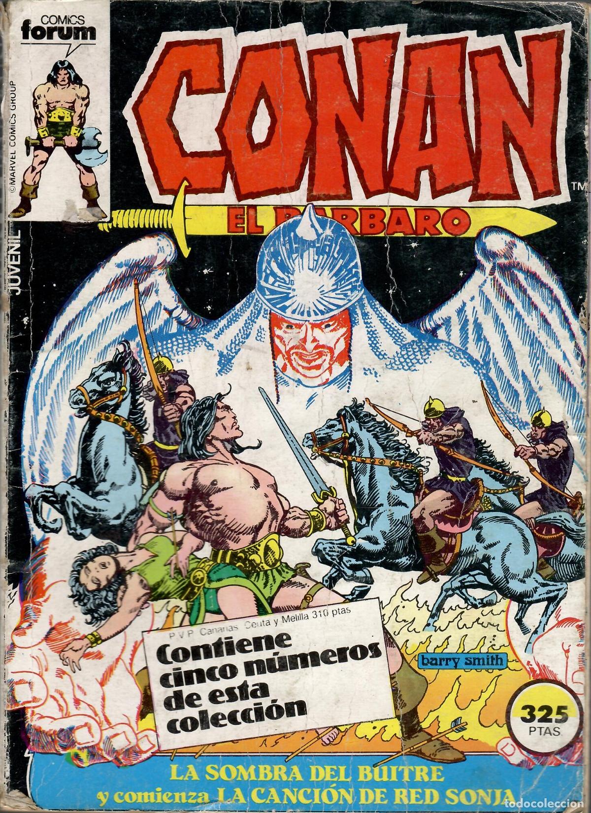 C&oacute;mics: Comic Conan el barbaro: Retapado con los numeros 76, 77, 78, 79 y 80 - Foto 1