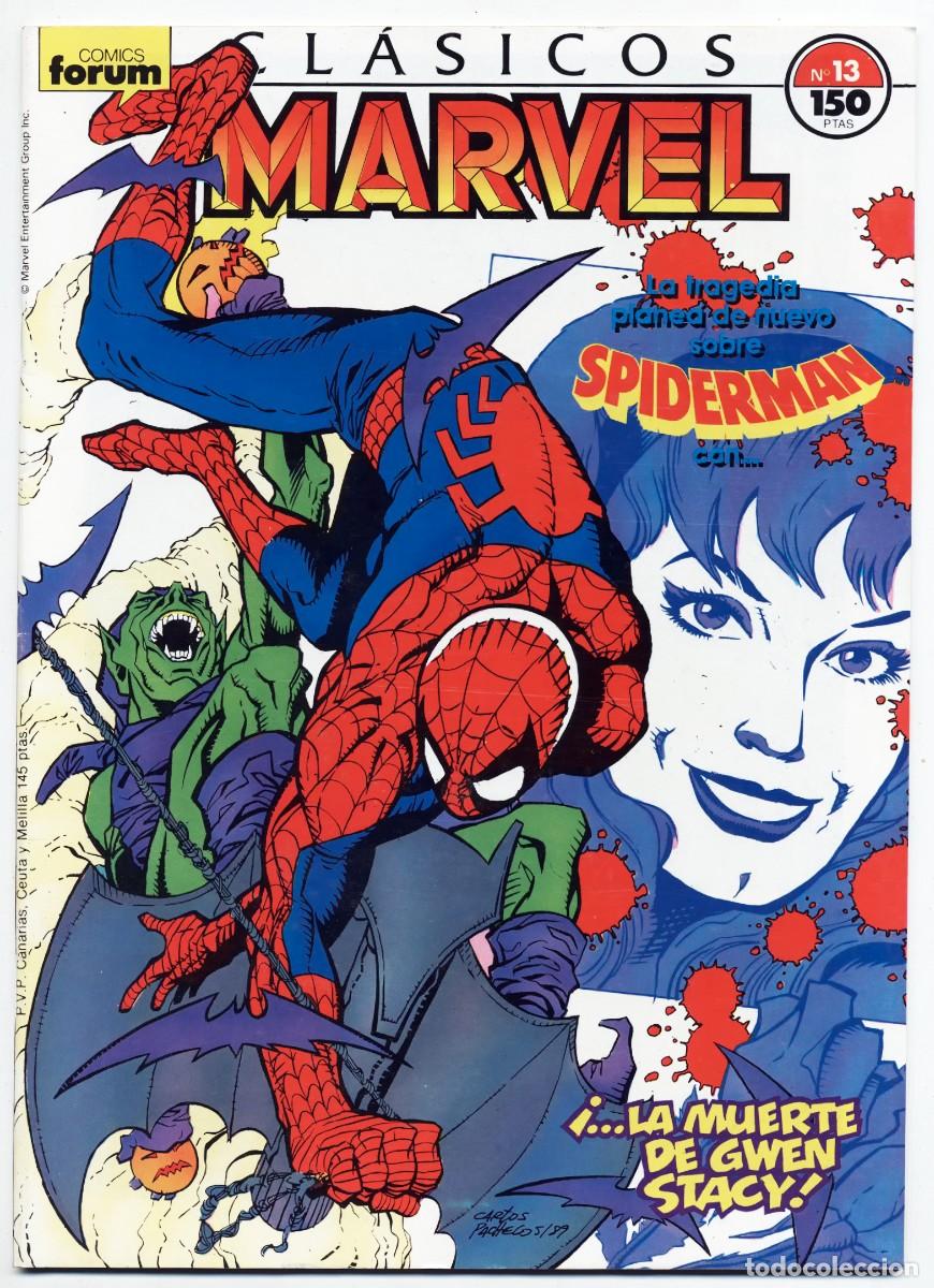 C&oacute;mics: CLASICOS MARVEL N&ordm; 37 &iexcl;LA BATALLA FINAL! COMICS FORUM PLANETA 1991 EXCELENTE - Foto 3