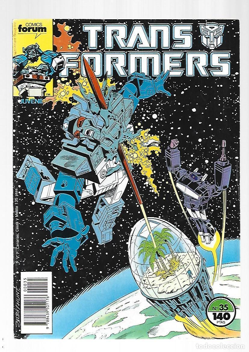 C&oacute;mics: Transformers 35, 1988, Forum, muy buen estado - Foto 1