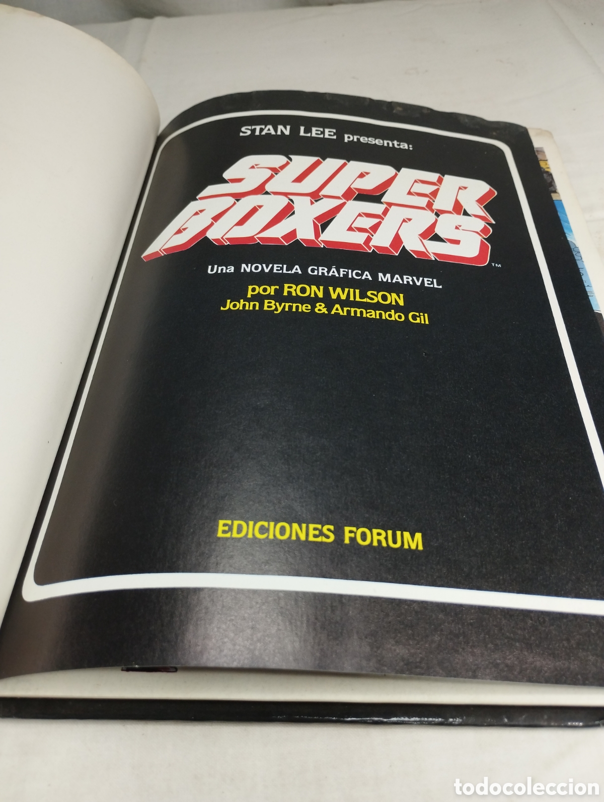 C&oacute;mics: Super Boxers. Ron Wilson, 1983 - Foto 2