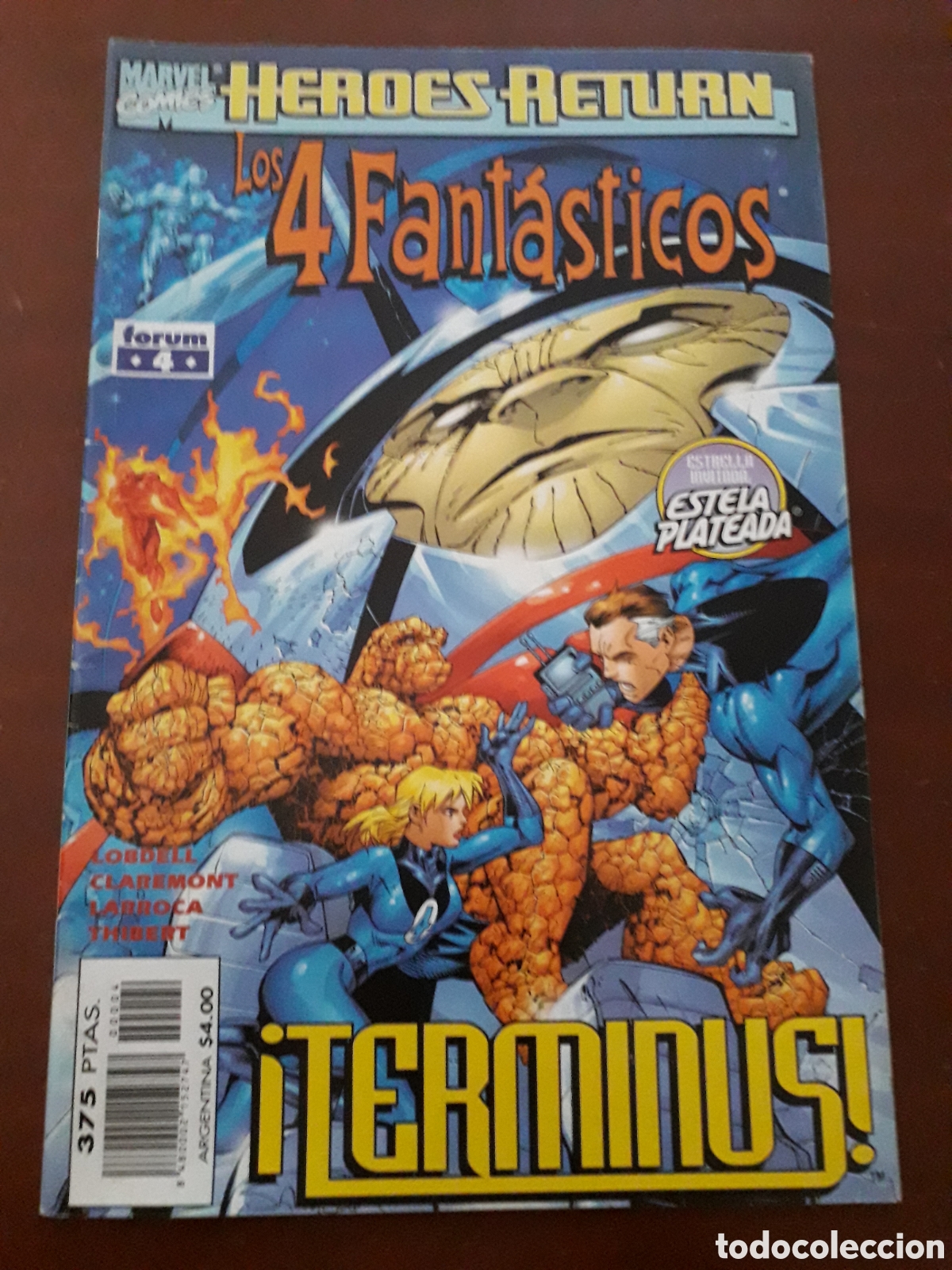 C&oacute;mics: LOS 4 FANTASTICOS N&Uacute;MERO 4. H&Eacute;ROES RETURN - Foto 1