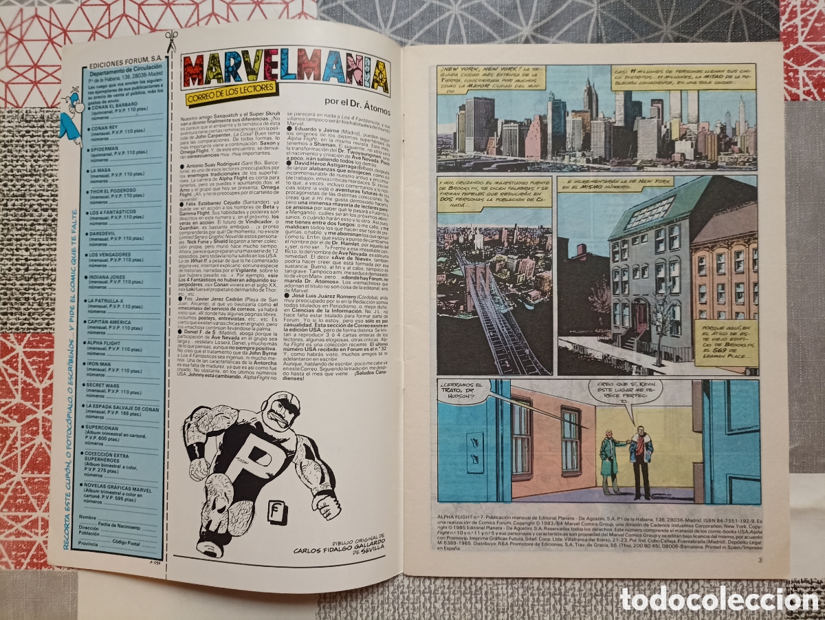 C&oacute;mics: ALPHA FLIGHT VOL.1 N&deg;3, 4, 5, 7, 8, 9, 10 -Forum- - Foto 16