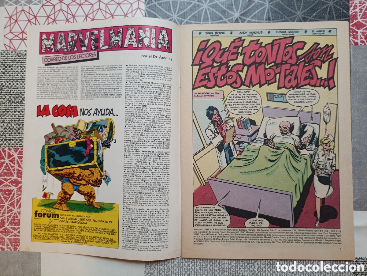 C&oacute;mics: ALPHA FLIGHT VOL.1 N&deg;3, 4, 5, 7, 8, 9, 10 -Forum- - Foto 8
