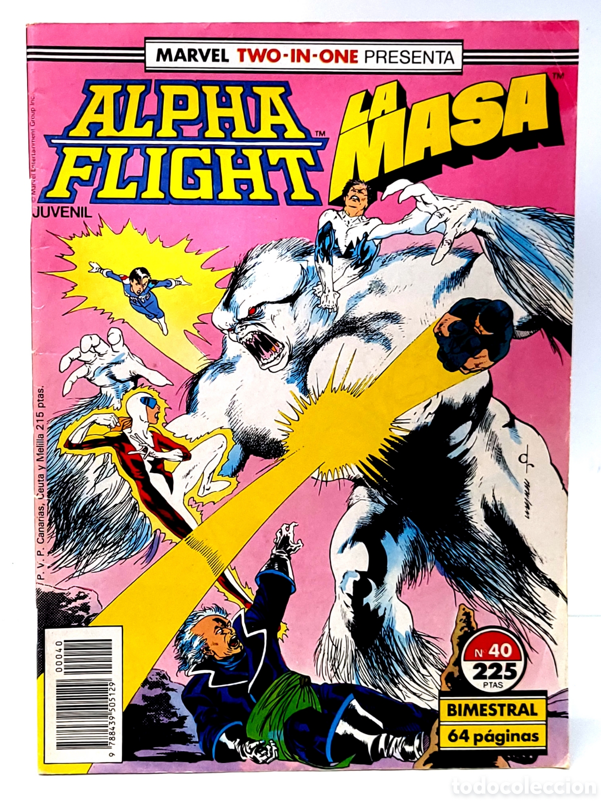 C&oacute;mics: MUY BUEN ESTADO ALPHA FLIGHT 40 TWO-IN-ONE FORUM COMICS GRAPA MARVEL - Foto 1