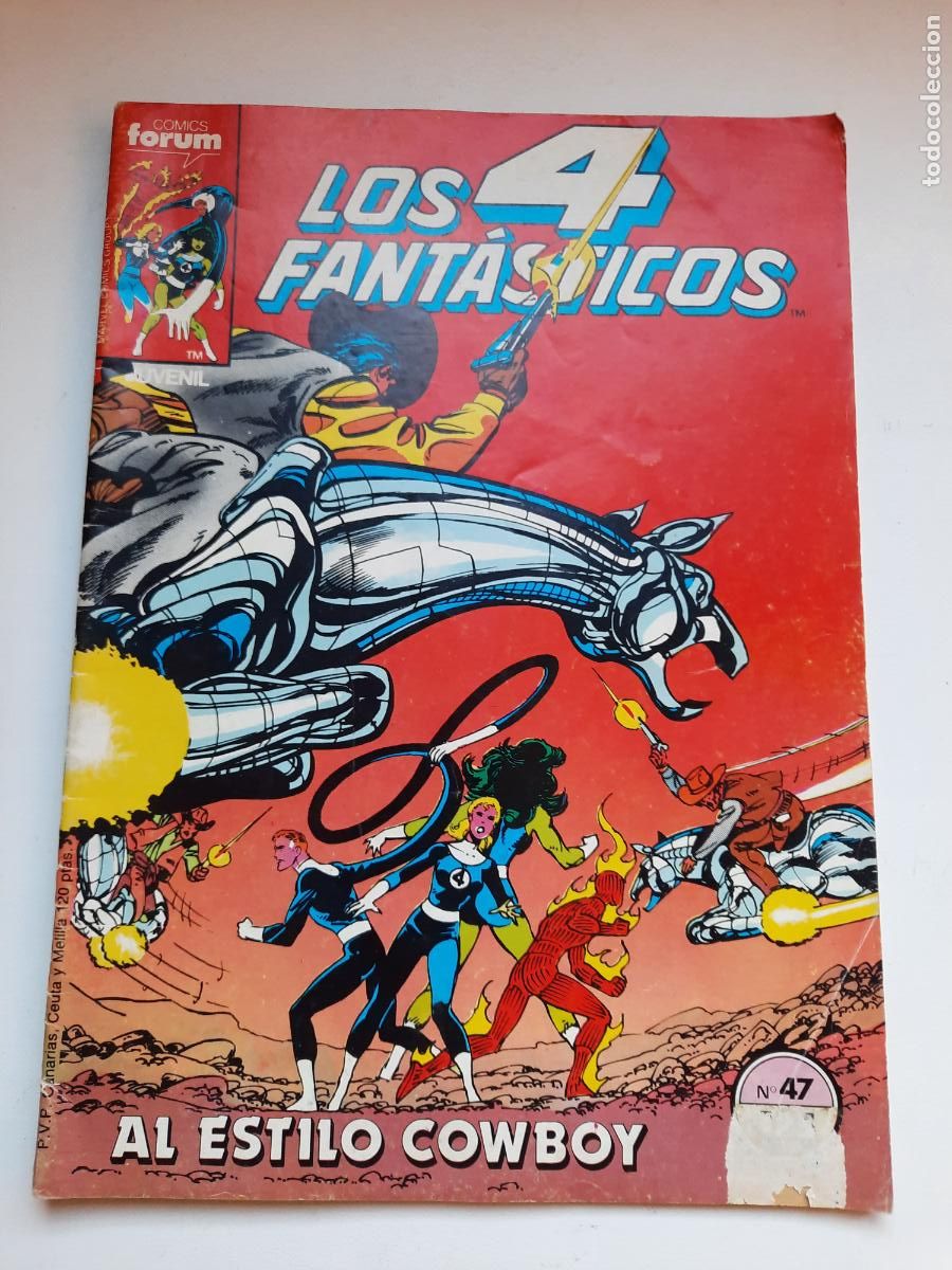 C&oacute;mics: LOS 4 FANT&Aacute;STICOS N&ordm; 47 -ED. FORUM - Foto 1