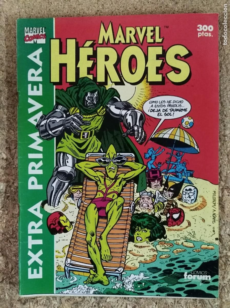 C&oacute;mics: Marvel Heroes.Extra Primavera 1991.Marvel.Forum - Foto 1
