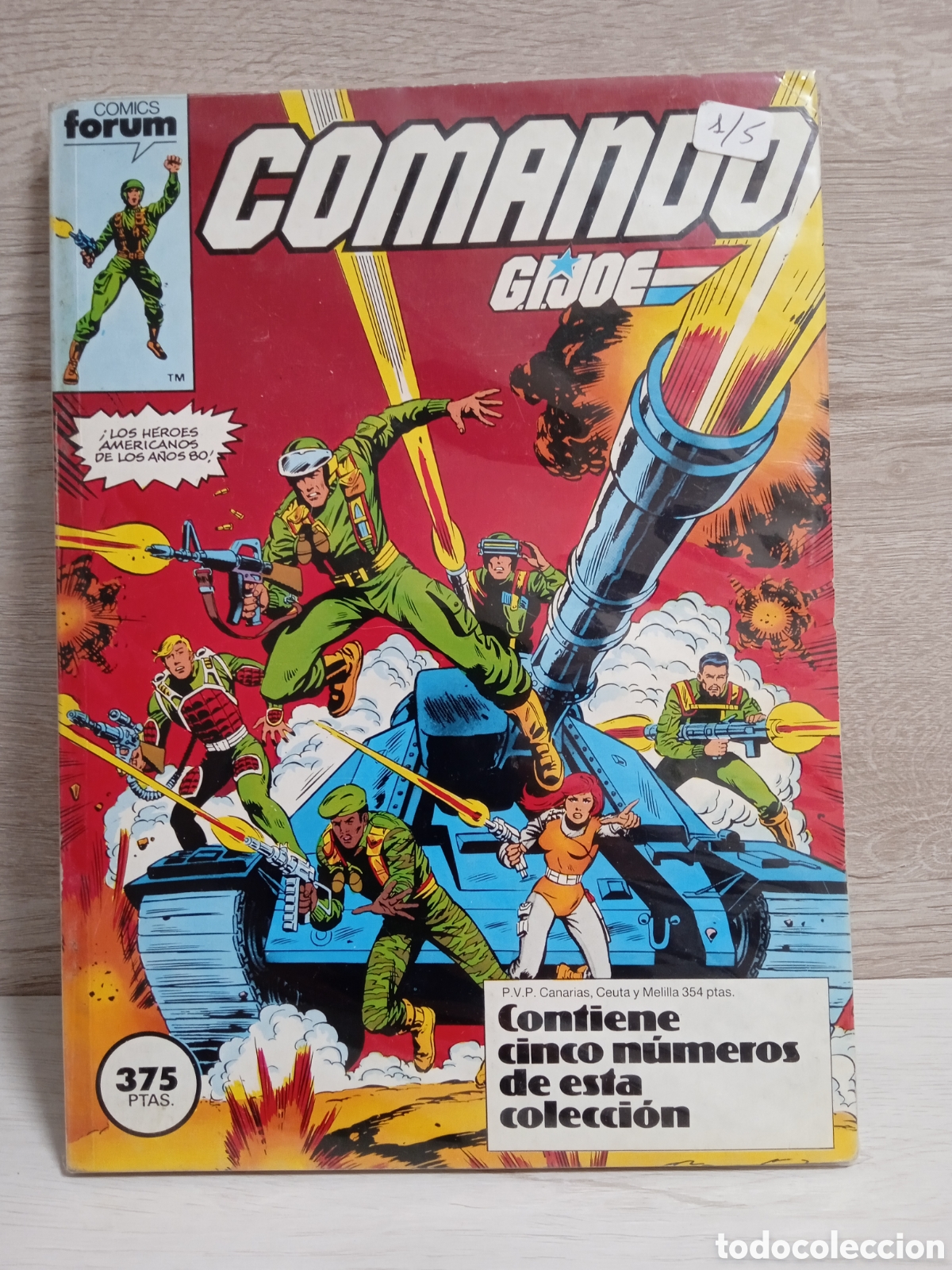 C&oacute;mics: GIJOE FORUM 1 AL 5 DIFICIL!!!! - Foto 1