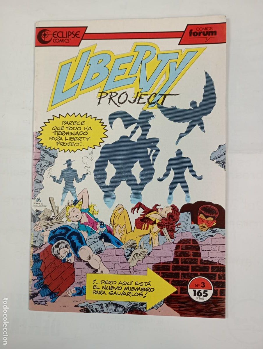 C&oacute;mics: LIBERTY PROJECT - N&ordm; 3 ECLIPSE COMICS FORUM. TDKC49 - Foto 1