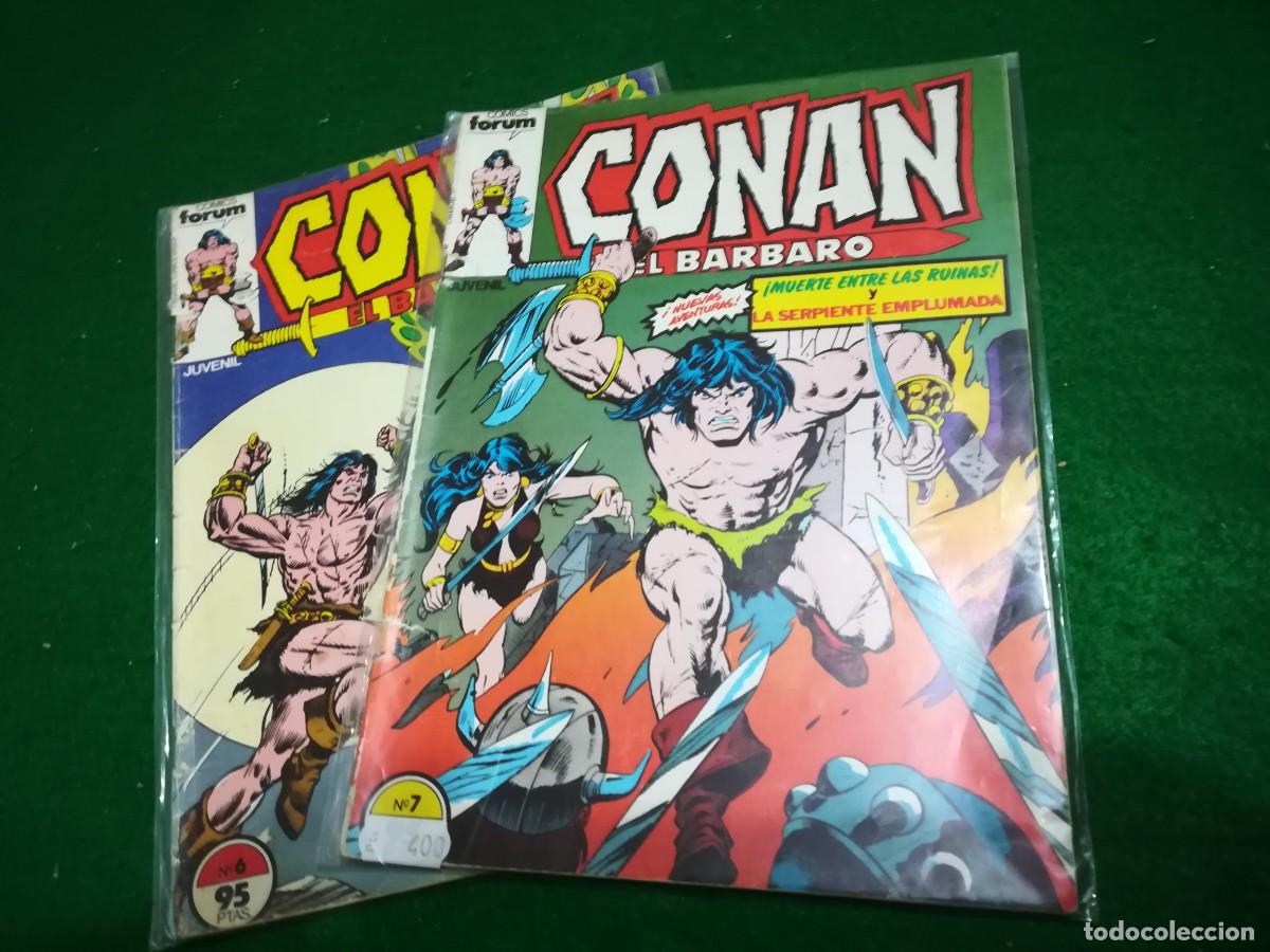 C&oacute;mics: FORUM , CONAN EL BARBARO N&ordm;6-7 - Foto 1