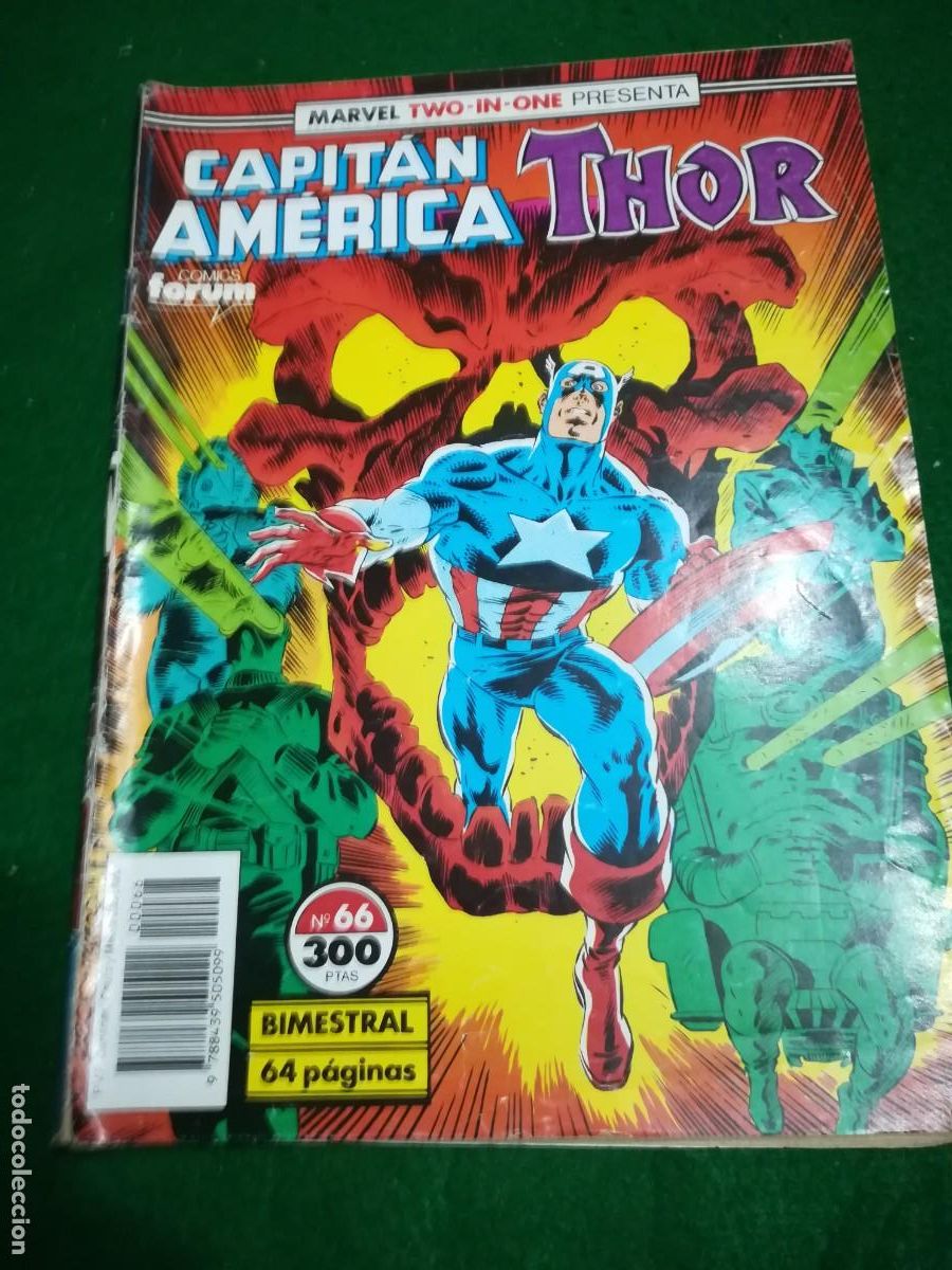 C&oacute;mics: FORUM , MARVEL TWO-IN-ONE , CAPIT&Aacute;N AM&Eacute;RICA - THOR , N&ordm;66 - Foto 1