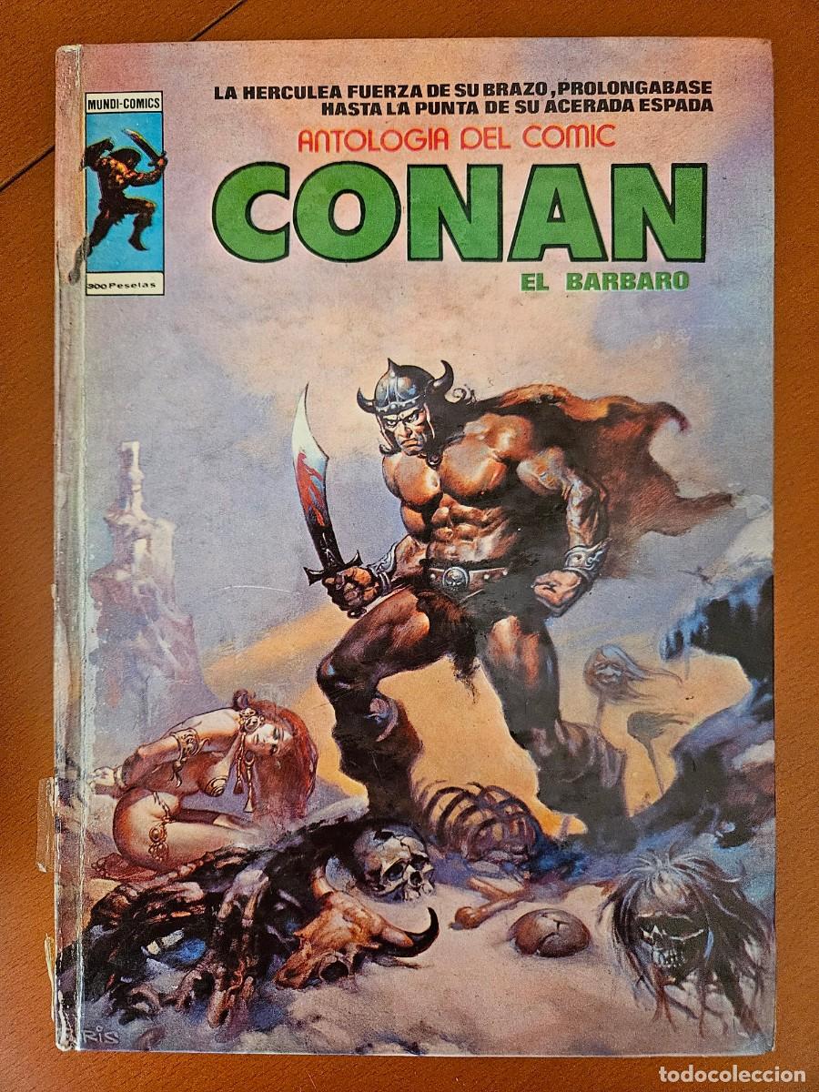 C&oacute;mics: Lote 4 tomos completa Antolog&iacute;a del comic Conan El B&aacute;rbaro - Foto 1