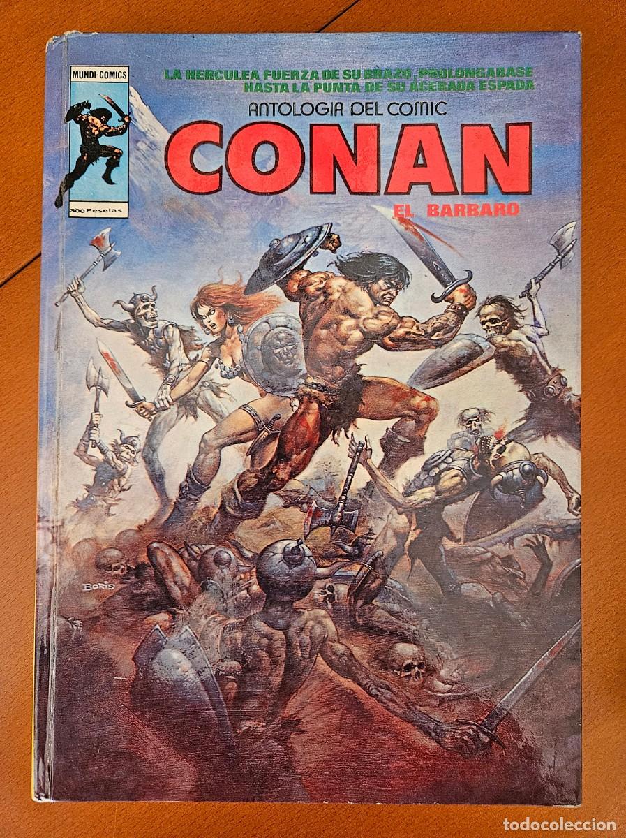 C&oacute;mics: Lote 4 tomos completa Antolog&iacute;a del comic Conan El B&aacute;rbaro - Foto 7