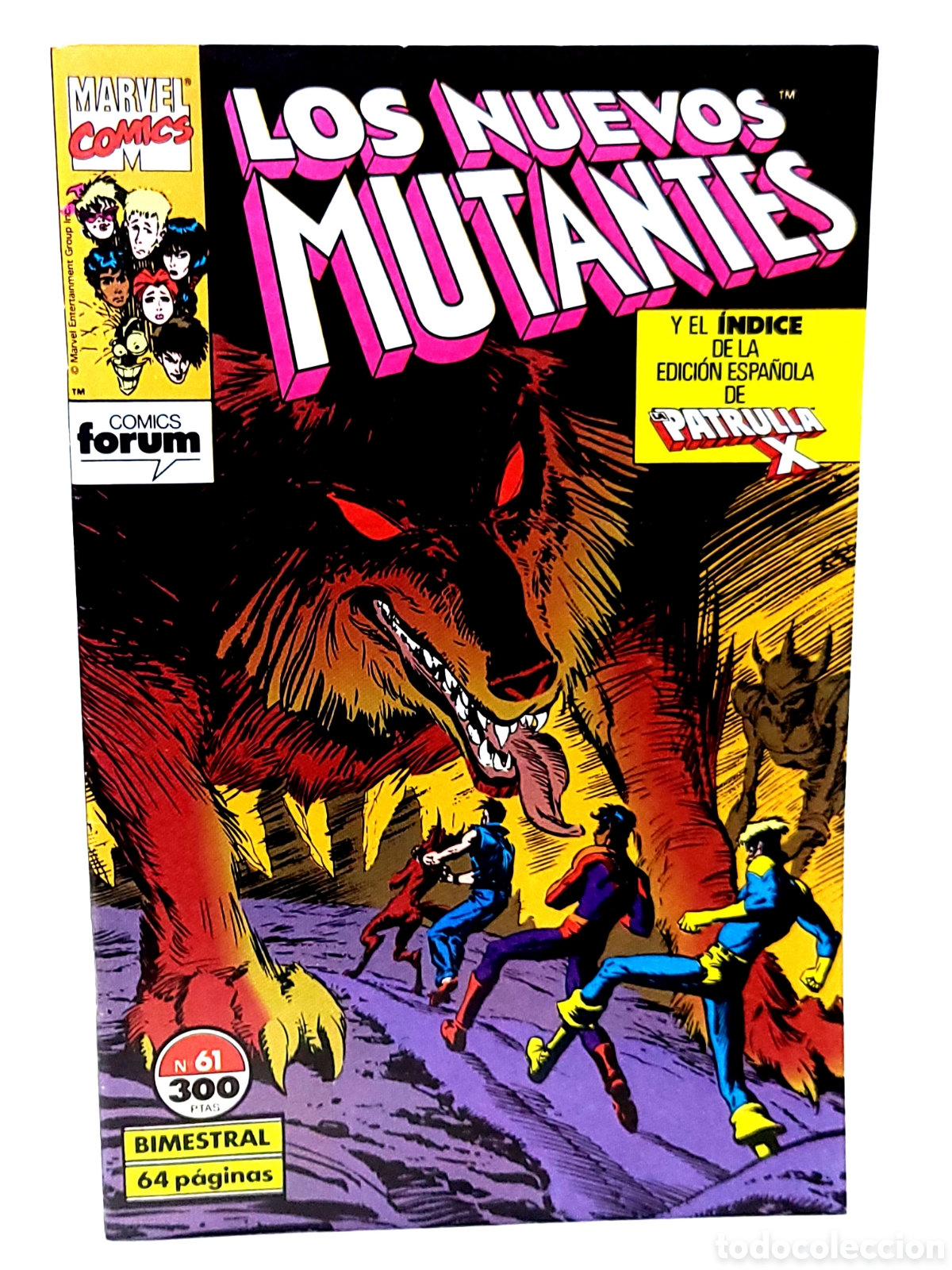 C&oacute;mics: EXCELENTE ESTADO LOS NUEVOS MUTANTES 61 FORUM COMICS GRAPA - Foto 1