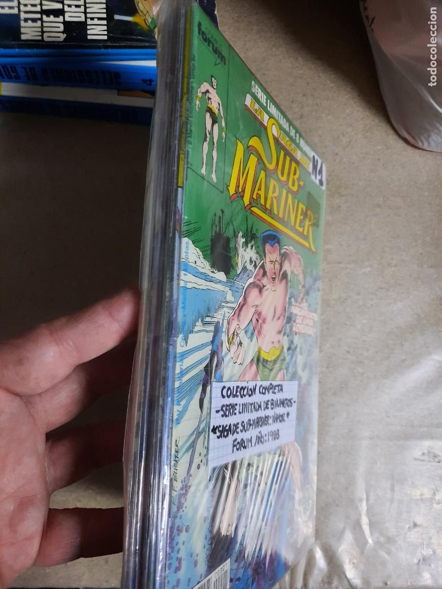C&oacute;mics: SUB-MARINER N&ordm; 1 AL 8 - ED. FORUM - COMPLETA! - Foto 2