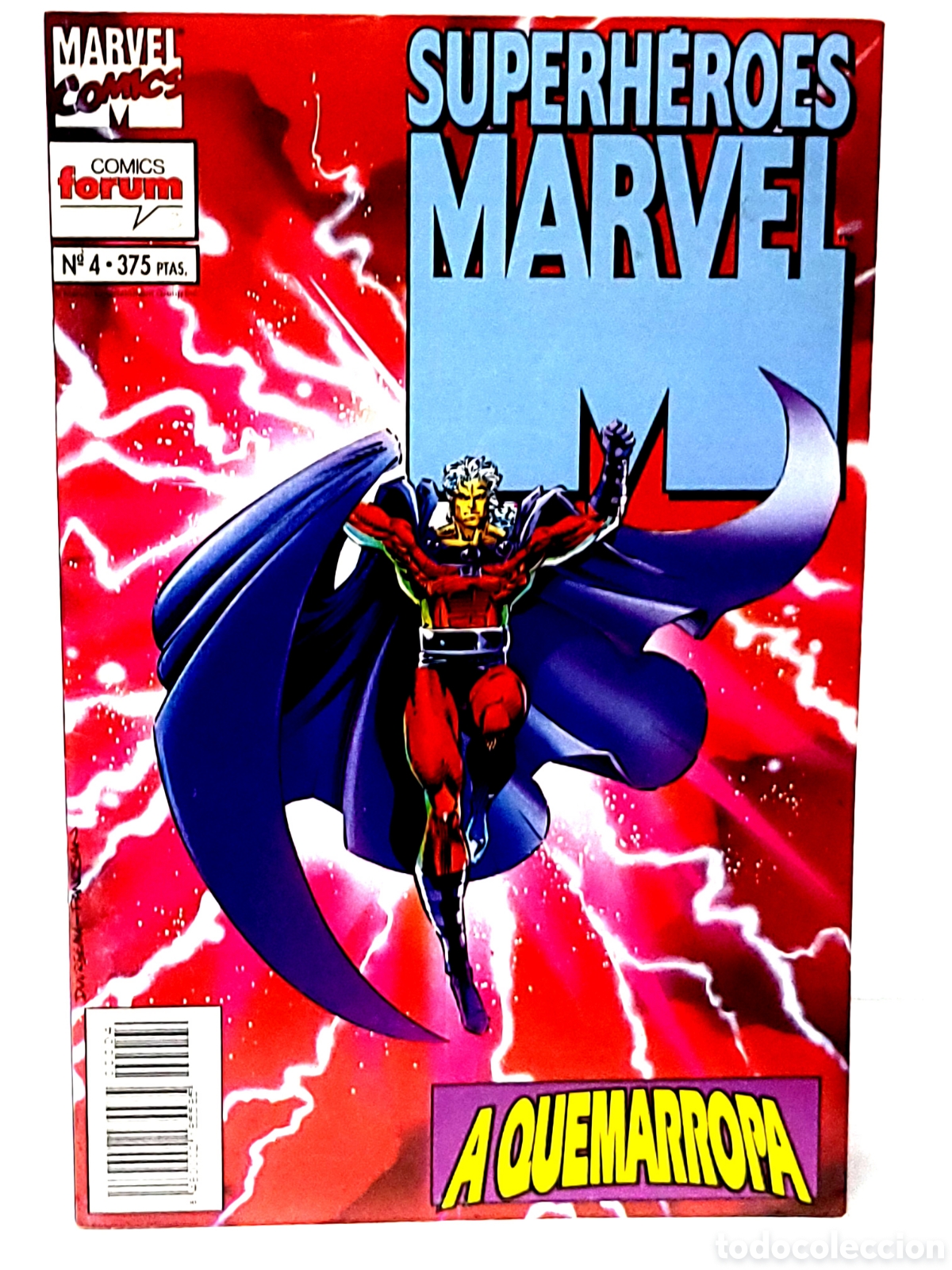C&oacute;mics: EXCELENTE ESTADO SUPERHEROES MARVEL 4 FORUM COMICS GRAPA - Foto 1