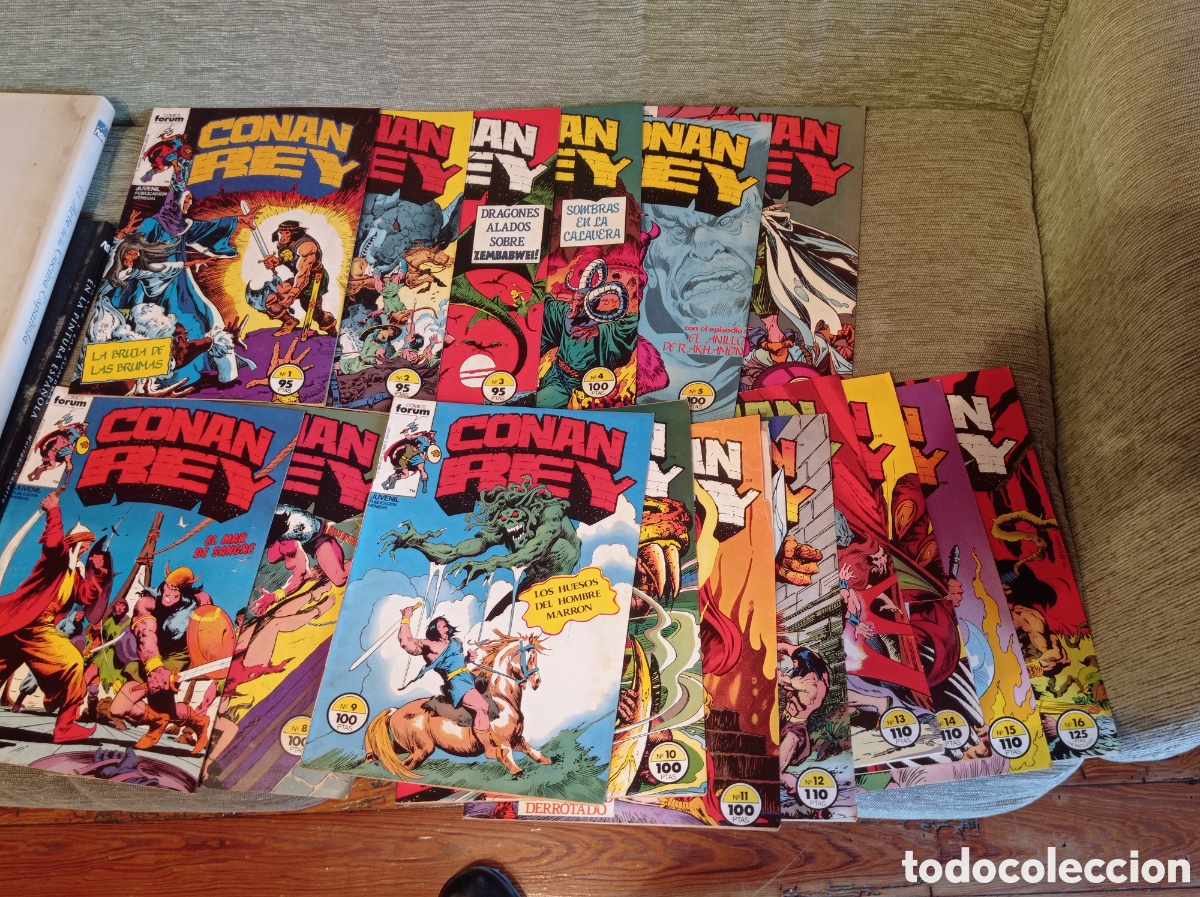 C&oacute;mics: Lote Conan Rey n&uacute;mero 1 al 16 - Foto 2