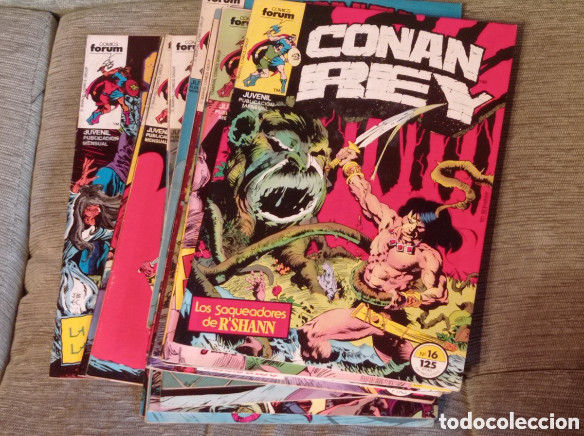 C&oacute;mics: Lote Conan Rey n&uacute;mero 1 al 16 - Foto 1