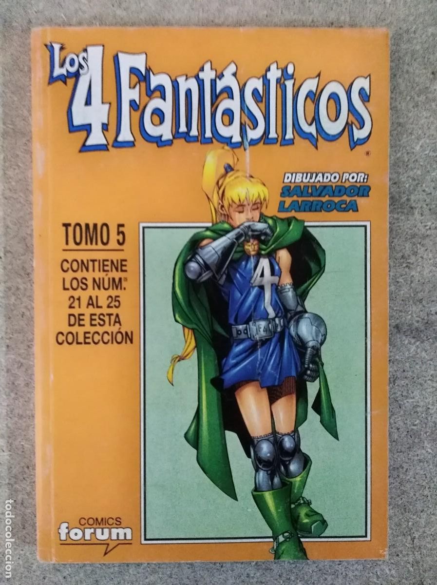 C&oacute;mics: Los 4 Fantasticos.Retapado 21 al 25.Marvel.Forum - Foto 1