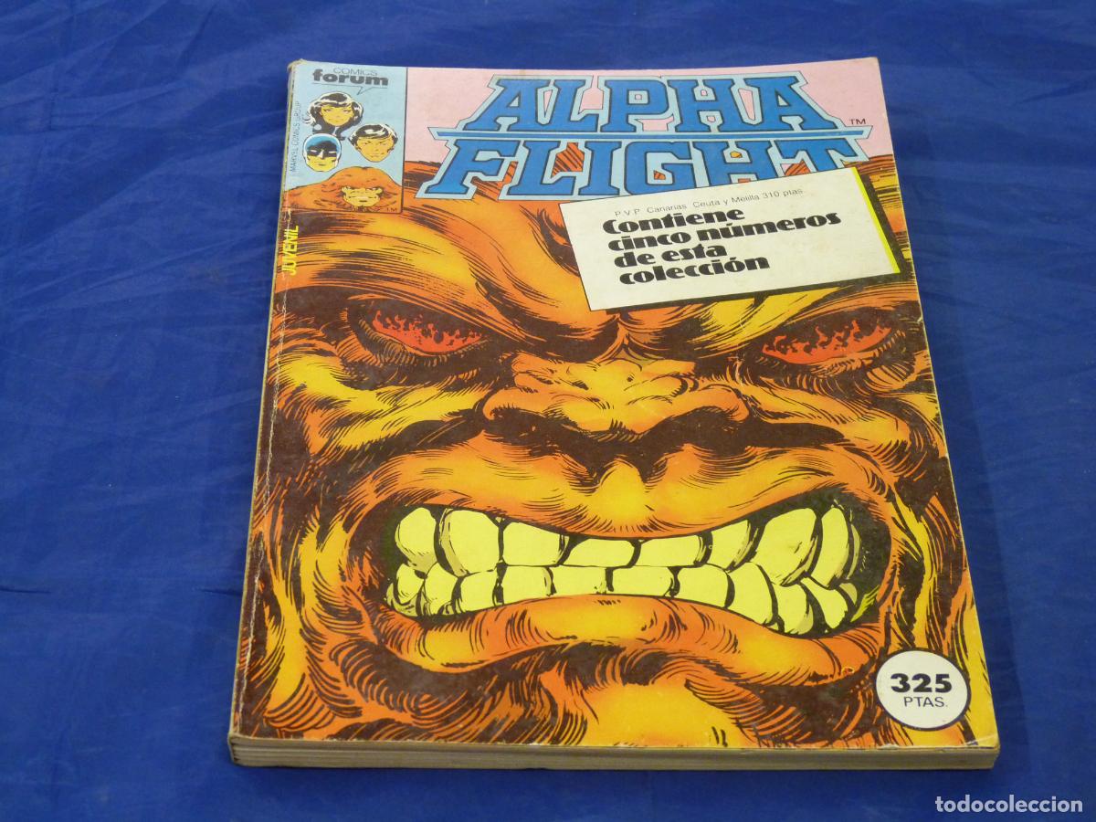 C&oacute;mics: ALPHA FLIGHT DEL 6 AL 10 BUEN ESTADO - Foto 1