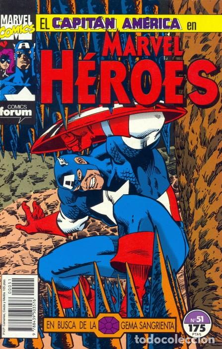 C&oacute;mics: MARVEL HEROES VOL. 1 N&ordm; 51 - FORUM - Foto 1