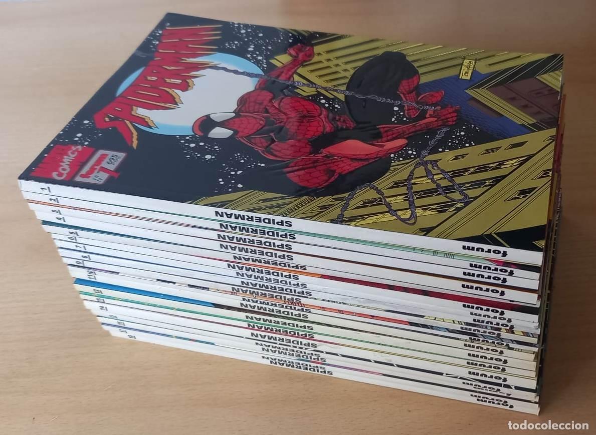 C&oacute;mics: SPIDERMAN (VOL. 2) - FORUM / COLECCI&Oacute;N COMPLETA (LOMO BLANCO) - Foto 1