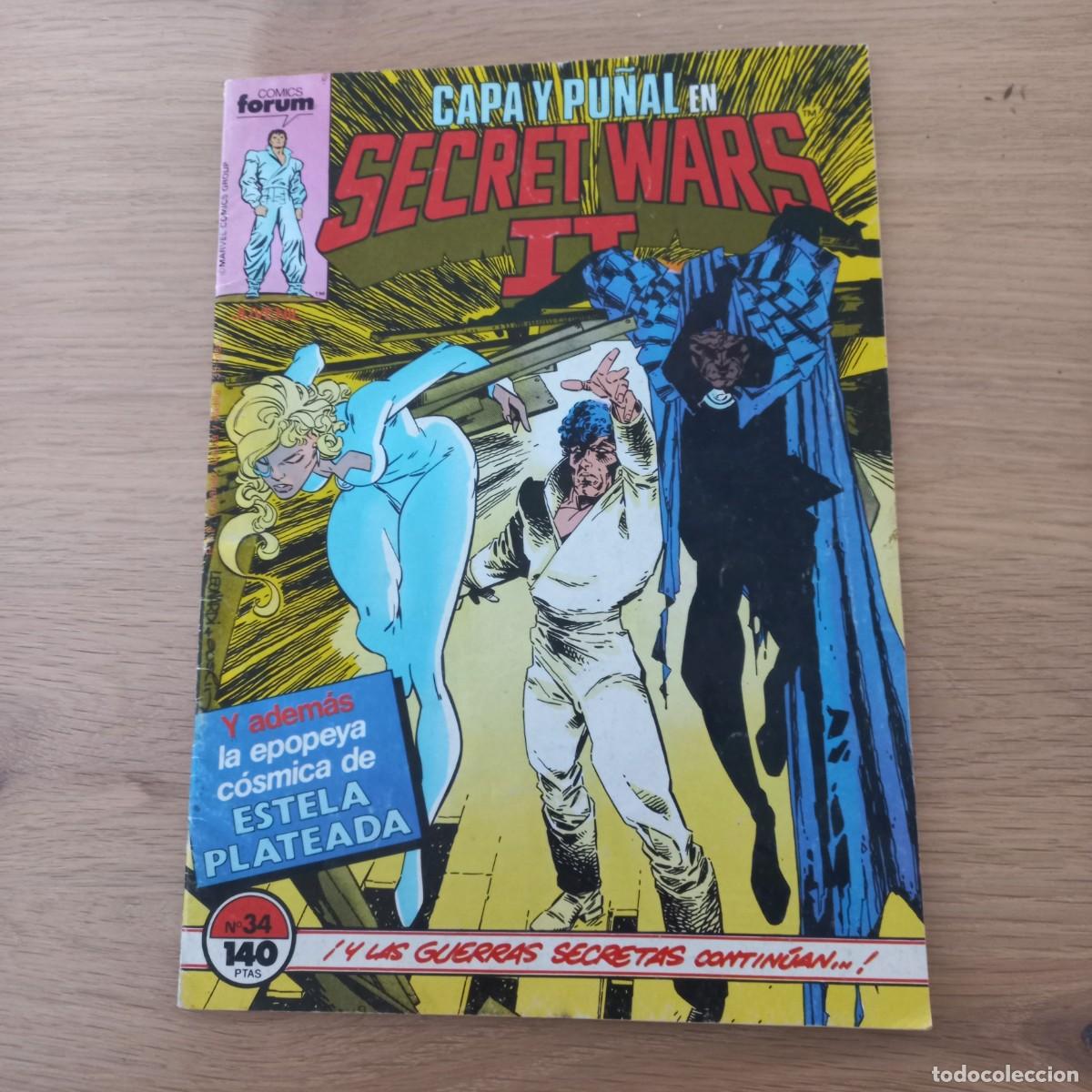 C&oacute;mics: La CAPA Y PU&Ntilde;AL en SECRET WARS II. Comics Forum n&ordm; 34 - Foto 1