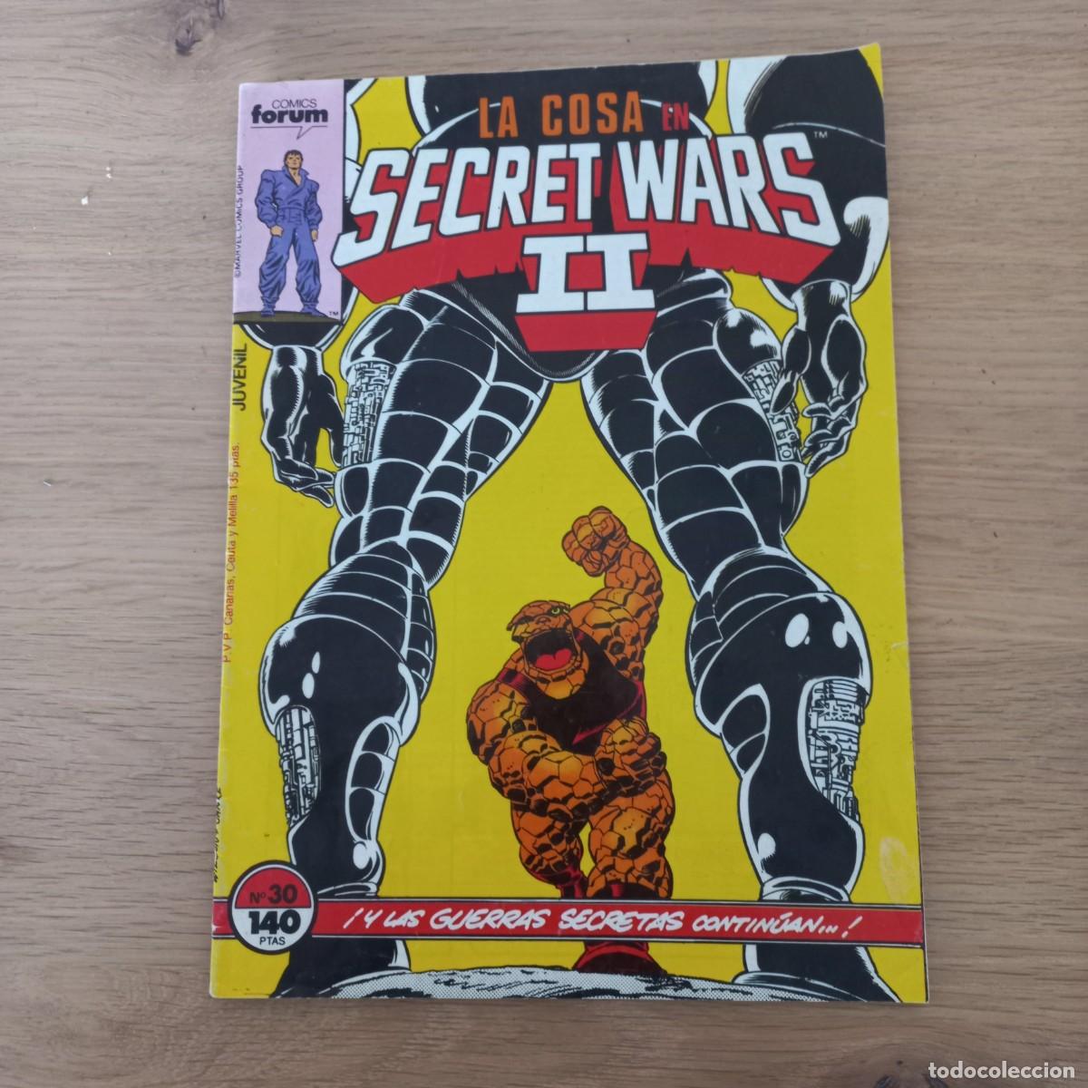 C&oacute;mics: La COSA en SECRET WARS II. Comics Forum n&ordm; 30 - Foto 1