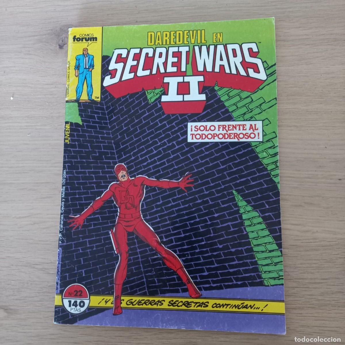 C&oacute;mics: DAREDEVIL en SECRET WARS II. Comics Forum n&ordm; 22 - Foto 1