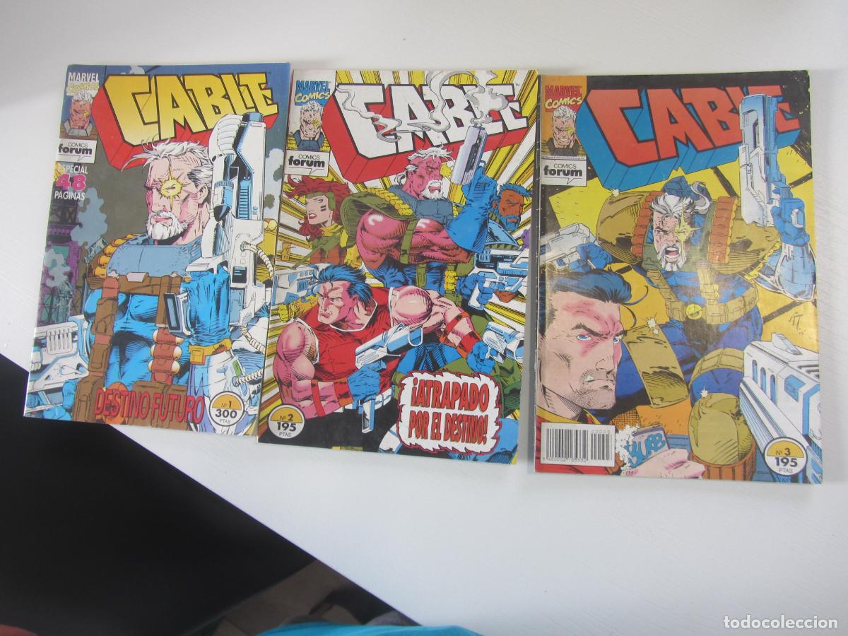 C&oacute;mics: LOTE CABLE VOL I N&ordm; 1 2 3 FORUM ARX318 - Foto 1