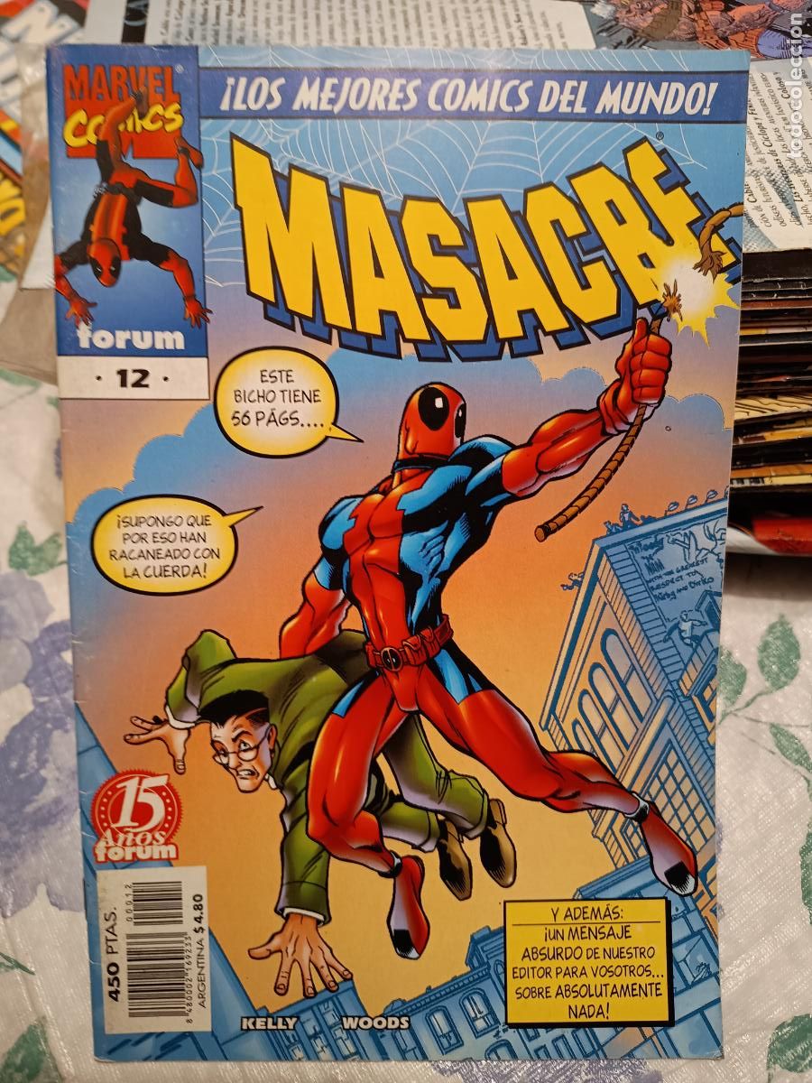 C&oacute;mics: MASACRE N&ordm; 12 VOLUMEN 1 FORUM - Foto 1