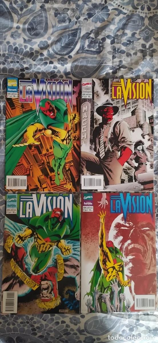 C&oacute;mics: La Visi&oacute;n Serie limitada completa. 4 numeros. FORUM. VENGADORES. - Foto 1