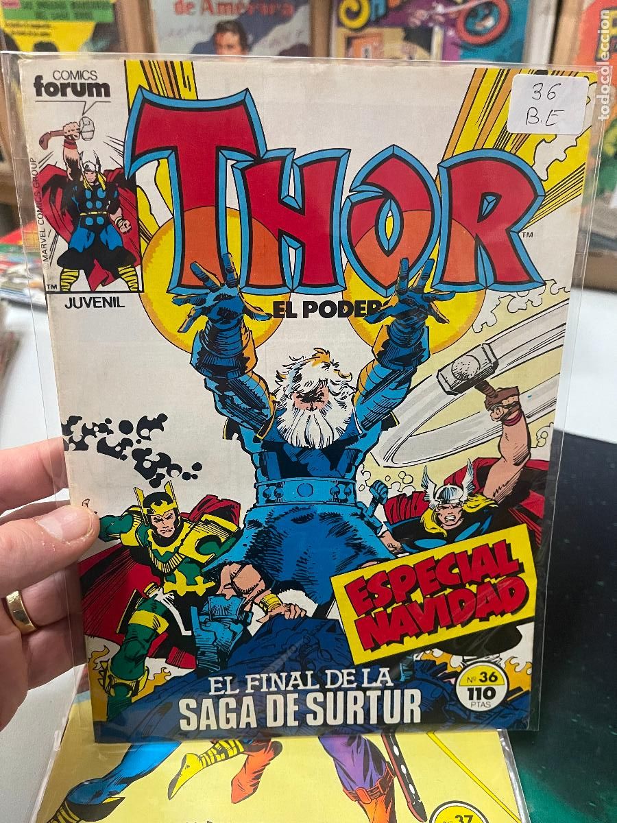 C&oacute;mics: THOR EL PODEROSO EDITORIAL FORUM NUMERO 36 BUEN ESTADO - Foto 1