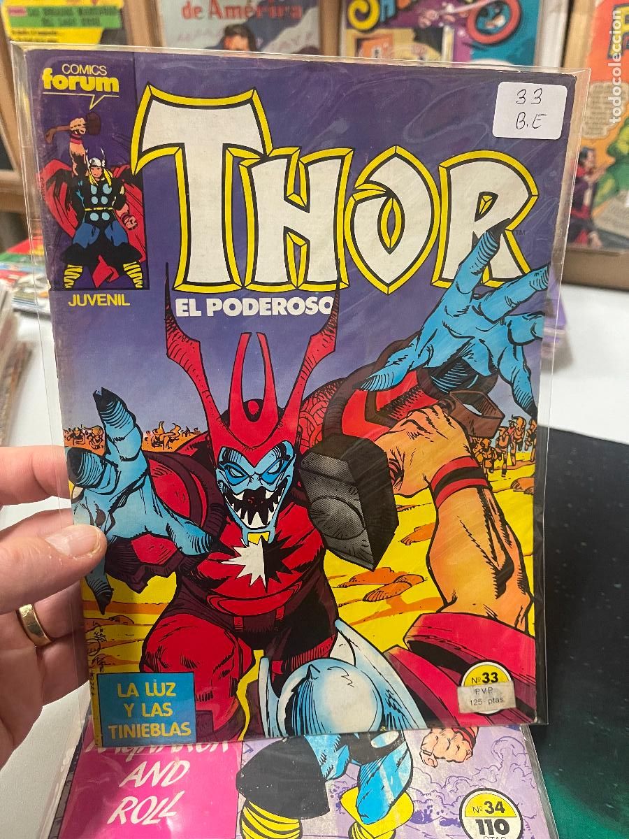 C&oacute;mics: THOR EL PODEROSO EDITORIAL FORUM NUMERO 33 BUEN ESTADO - Foto 1